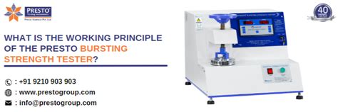 Bursting Strength Tester mfg|bursting strength tester principle.